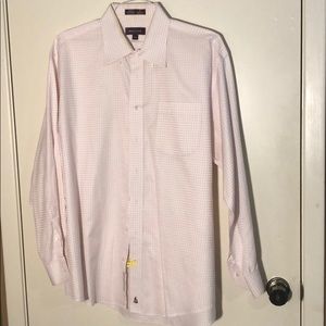 Nordstrom Pink & White Checkered Long Sleeve